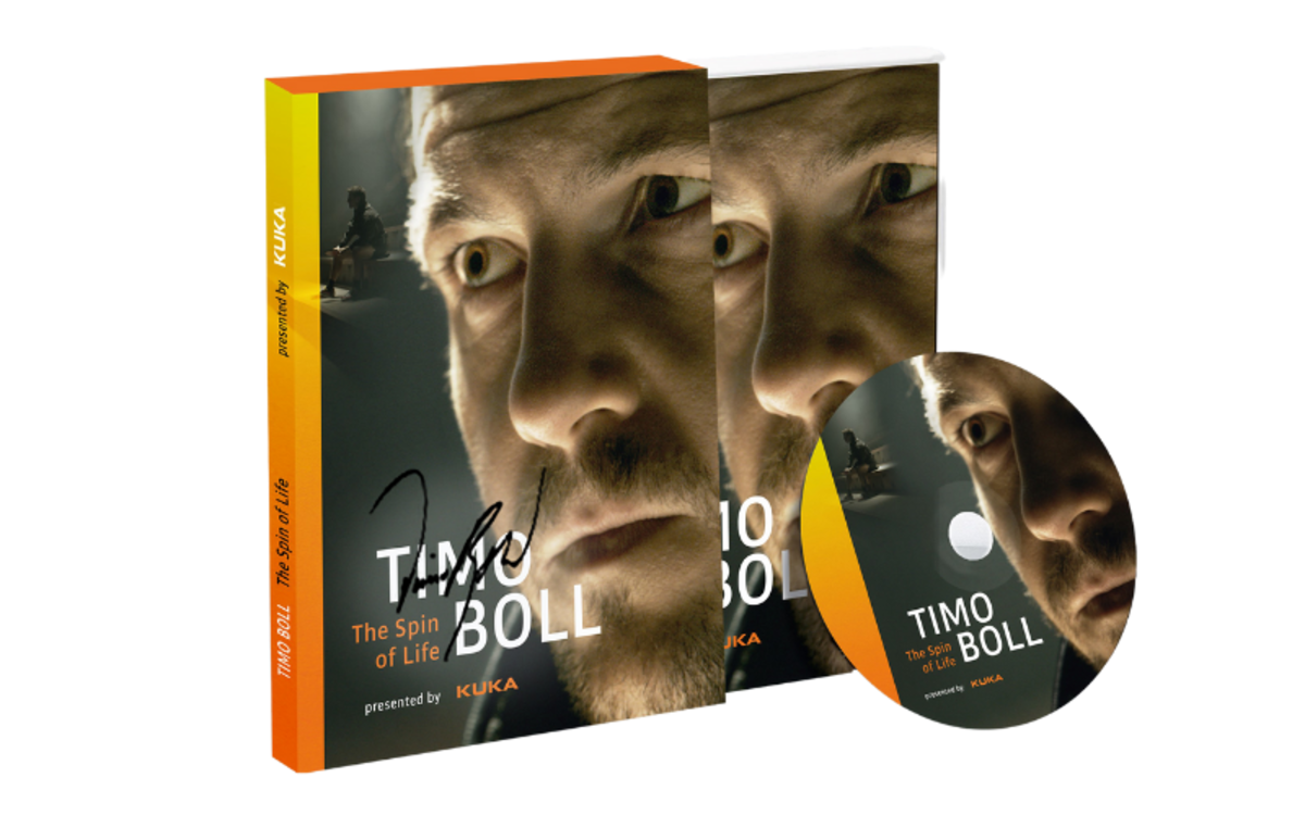 Film DVD "Timo Boll – Der Spin des Lebens "<br><b>Signiert</b>